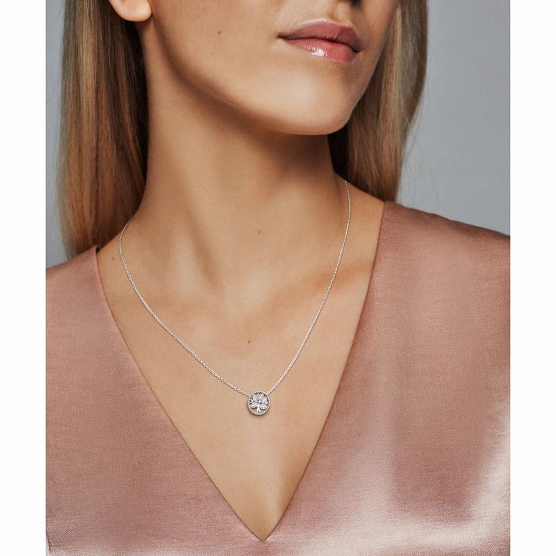 Pandora Tree of Life Necklace Silver Egypt RS9672583